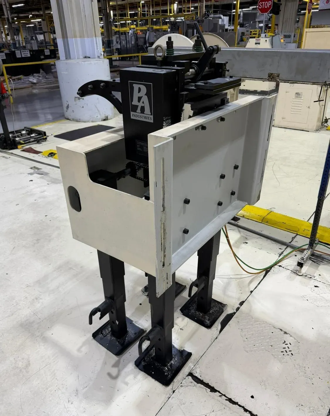 5" x .138" PA Industries, Servo Feeder, 3.55" feed roll diameter, 0.138" max. roll opening, pilot release, PA - Image 2
