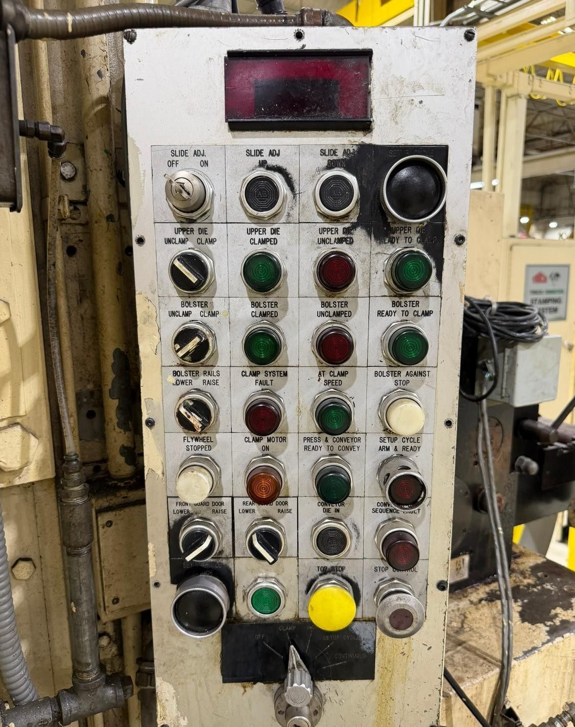 150 Ton, Minster #P2-150-60-40, Straight Side Double Crank Press, 5" stroke, 4" ram adjustment, 24" shut - Image 9