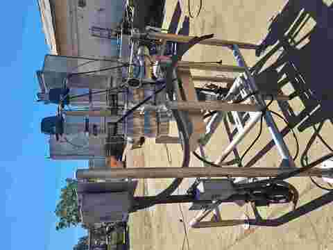 Diverter Valve Transfer Station, dairy silo discharge, (5) diverter valves - Image 1