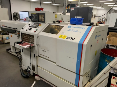 Hardinge #Quest-CHNC-42-SP, Multi-Axis CNC Lathe, 17.9" swing, 5.6" turning diameter, 6" chuck, 1.6" bar, 10 - Image 1