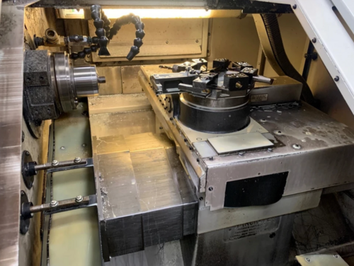 Hardinge #Quest-CHNC-42-SP, Multi-Axis CNC Lathe, 17.9" swing, 5.6" turning diameter, 6" chuck, 1.6" bar, 10 - Image 5