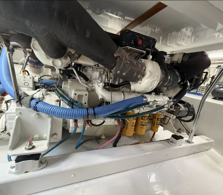 1,001 HP Caterpillar #C18, Marine Propulsion Diesel Engine Package, 2300 RPM, 7.2" stroke, 5.7" bore, twin - Image 6
