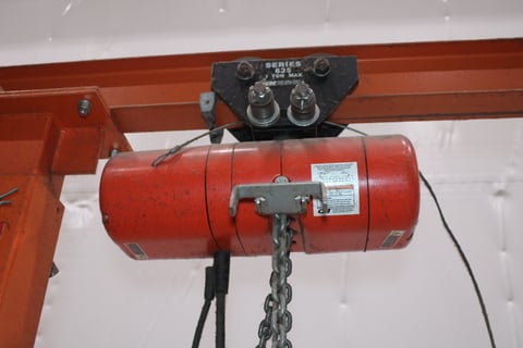 1/2 Ton, Jet, A-Frame Gantry Crane w/ Hoist - Image 2