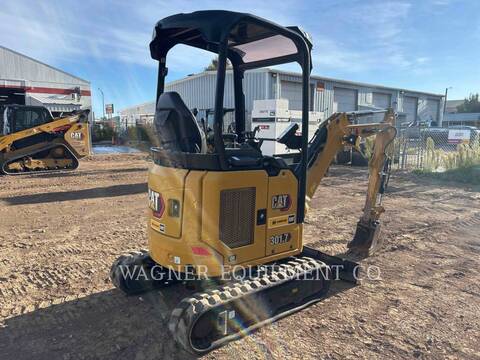 Caterpillar 301.705CR, 1555 hours, S/N: JH705577, 2021 - Image 3