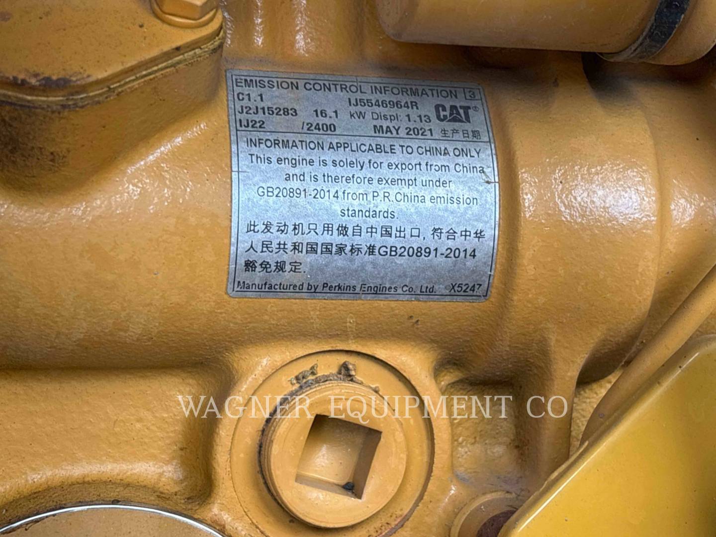 Caterpillar 301.705CR, 1555 hours, S/N: JH705577, 2021 - Image 8