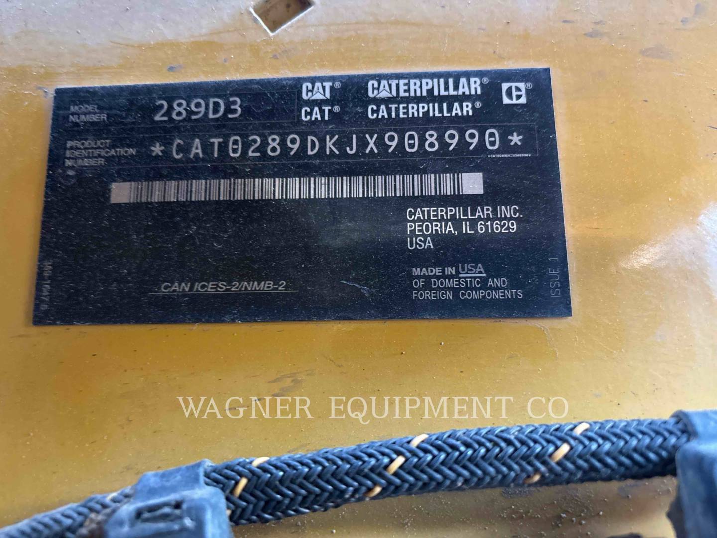 Caterpillar 289D3, 3933 hours, S/N: JX908990, 2022 - Image 6