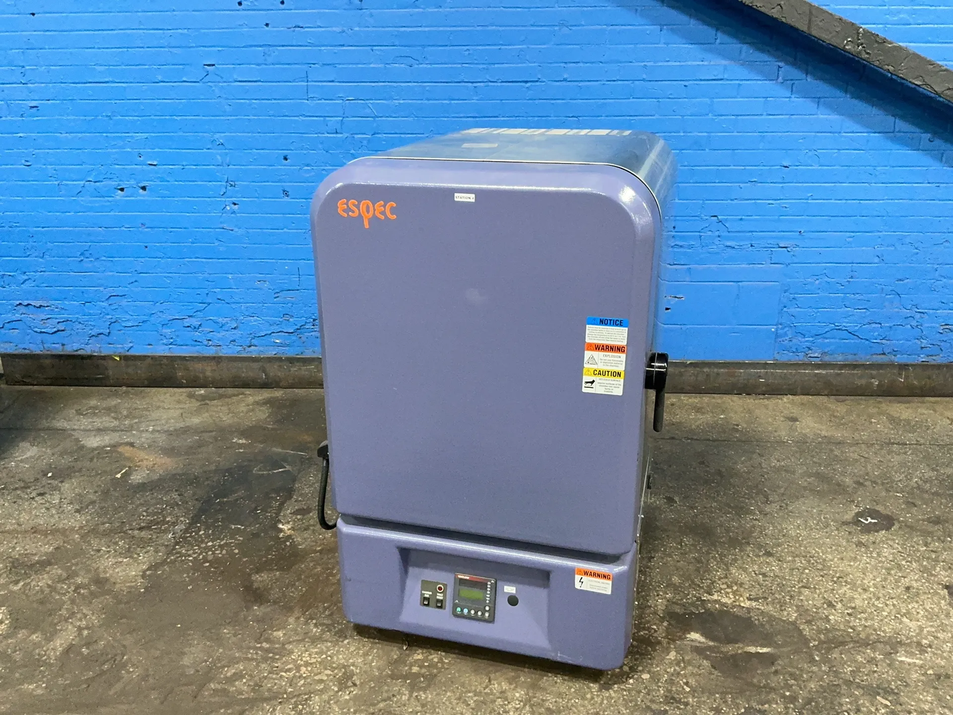 24" width x 14" D x 60" H Espec #BTX-475, Environmental Chamber, 12 A, R-404A, R-508B, 2012 - Image 4