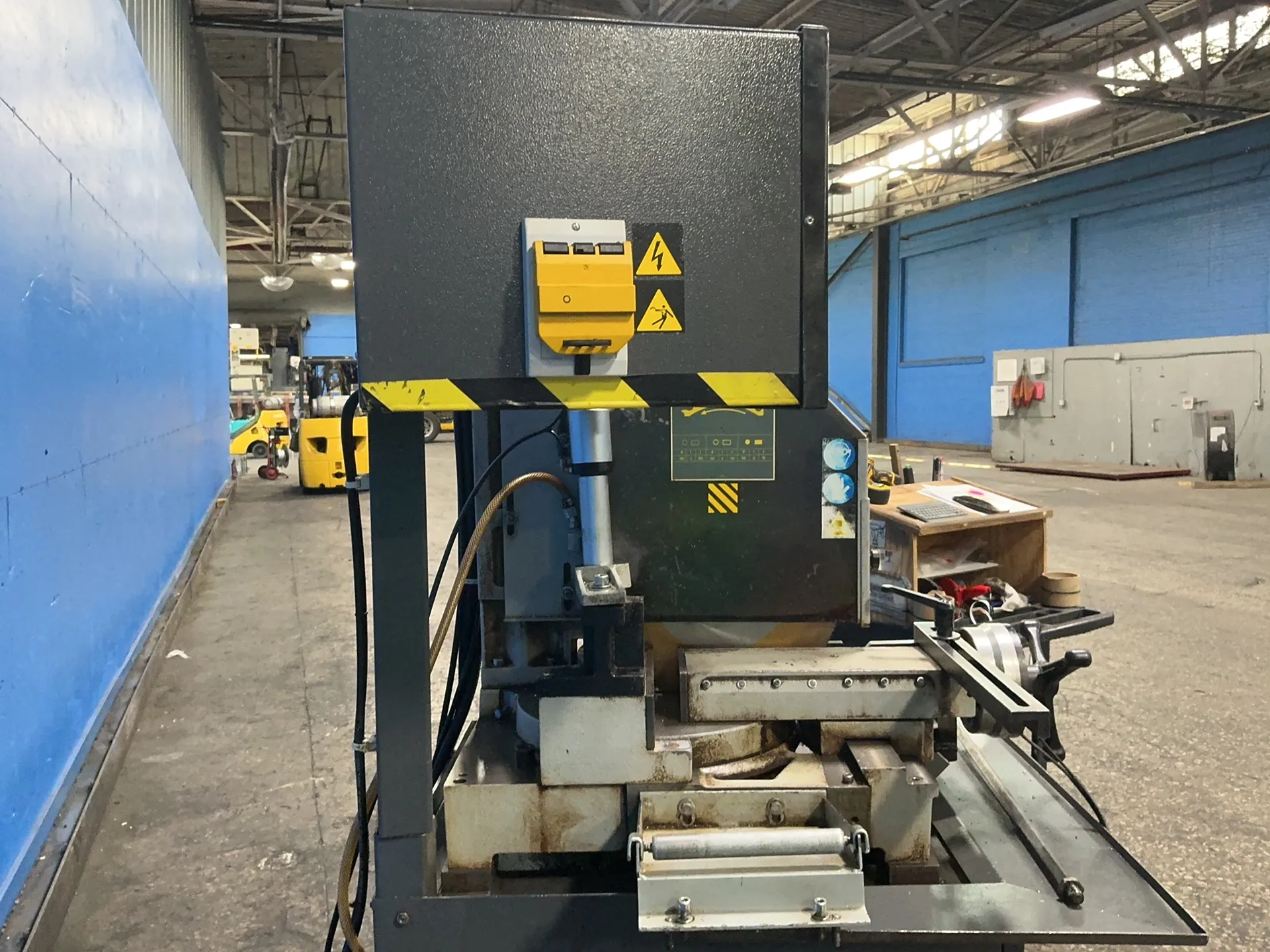 Hyd-Mech #C350-25, cold saw, 13" blade, 2.5 KW, 12 A, additional saw blades - Image 3