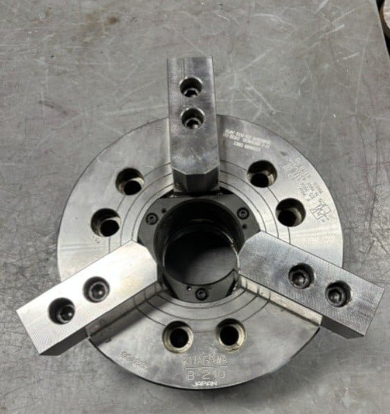 Mazak #Quick-Turn-Smart-250, CNC lathe, 26" swing, 10" chuck, 3" bar, 14.25" dia., 19.6" lgth, A2-8, 12 - Image 4