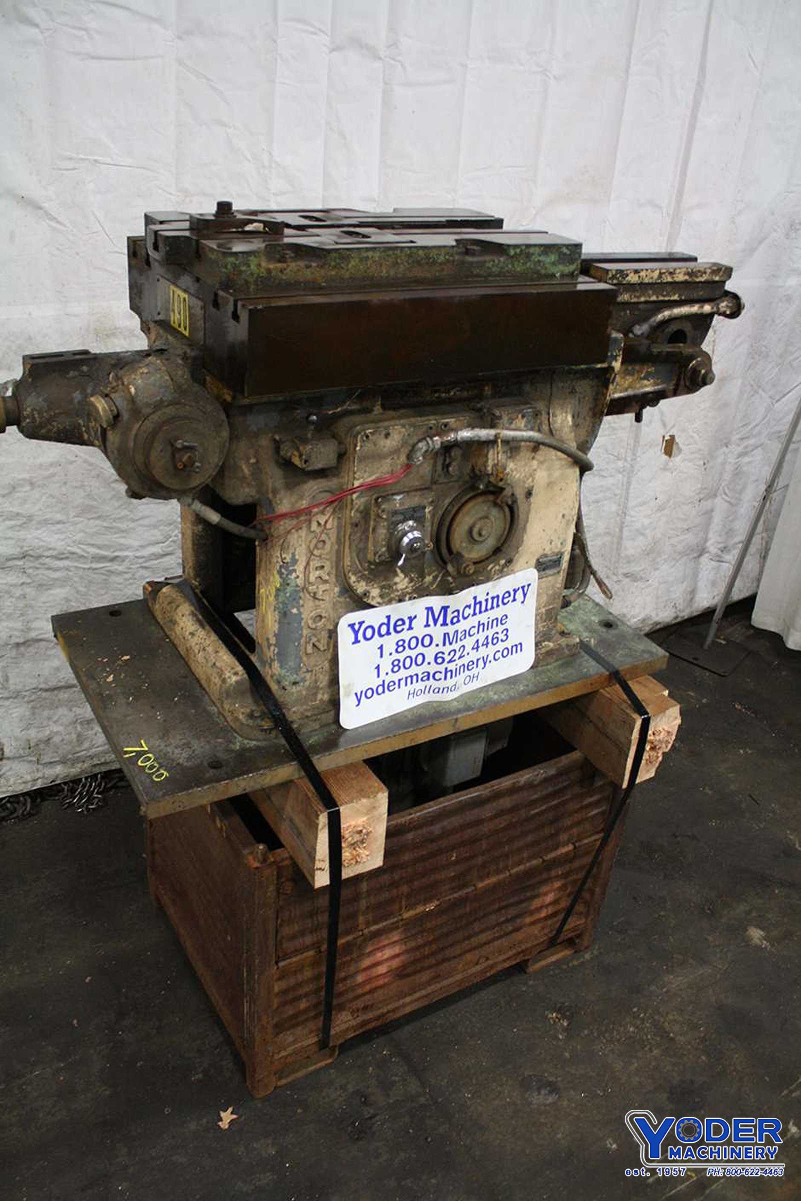 Baker, hydraulic keyseater, 36" stroke, 10 HP, #66713 - Image 7