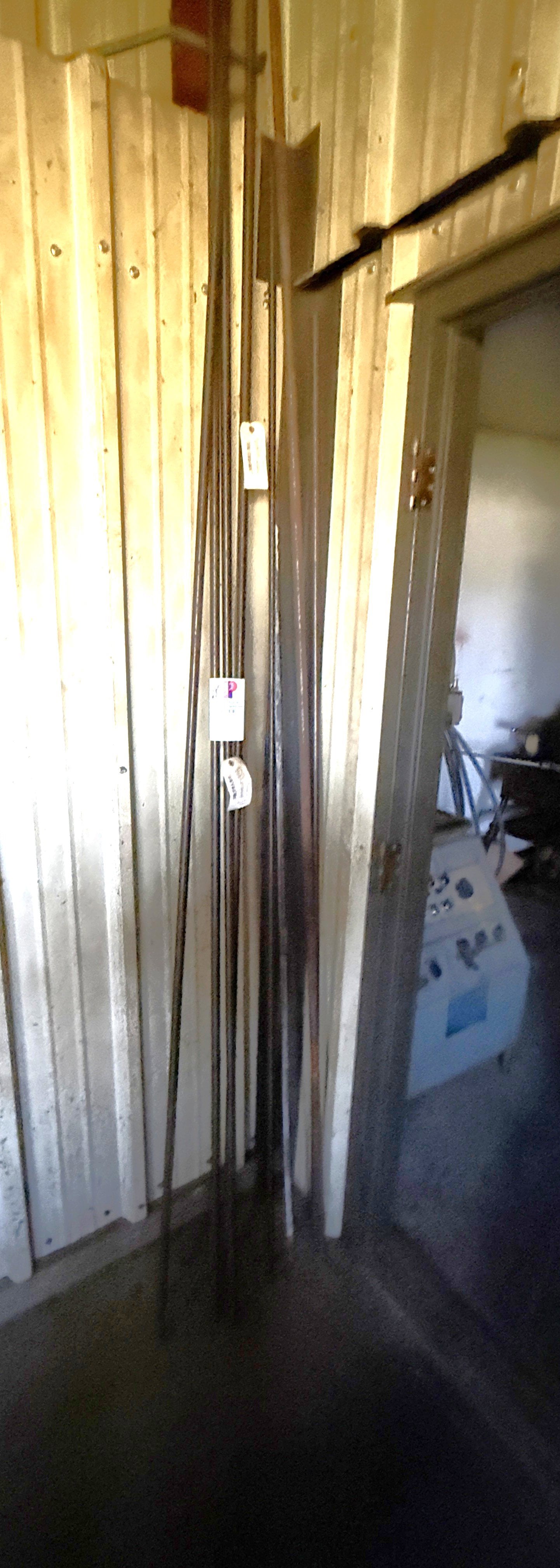 7/8" x 12' All Thread, LOT of 6 sticks, some cut - Image 1