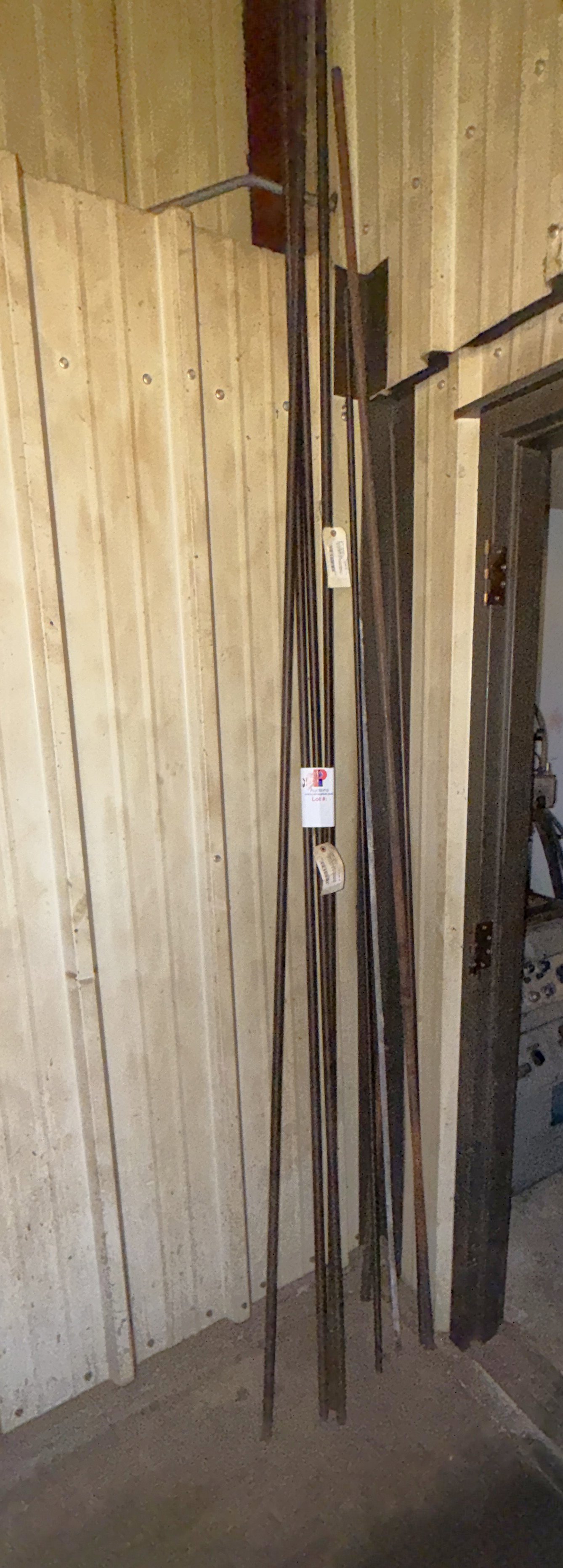 7/8" x 12' All Thread, LOT of 6 sticks, some cut - Image 2