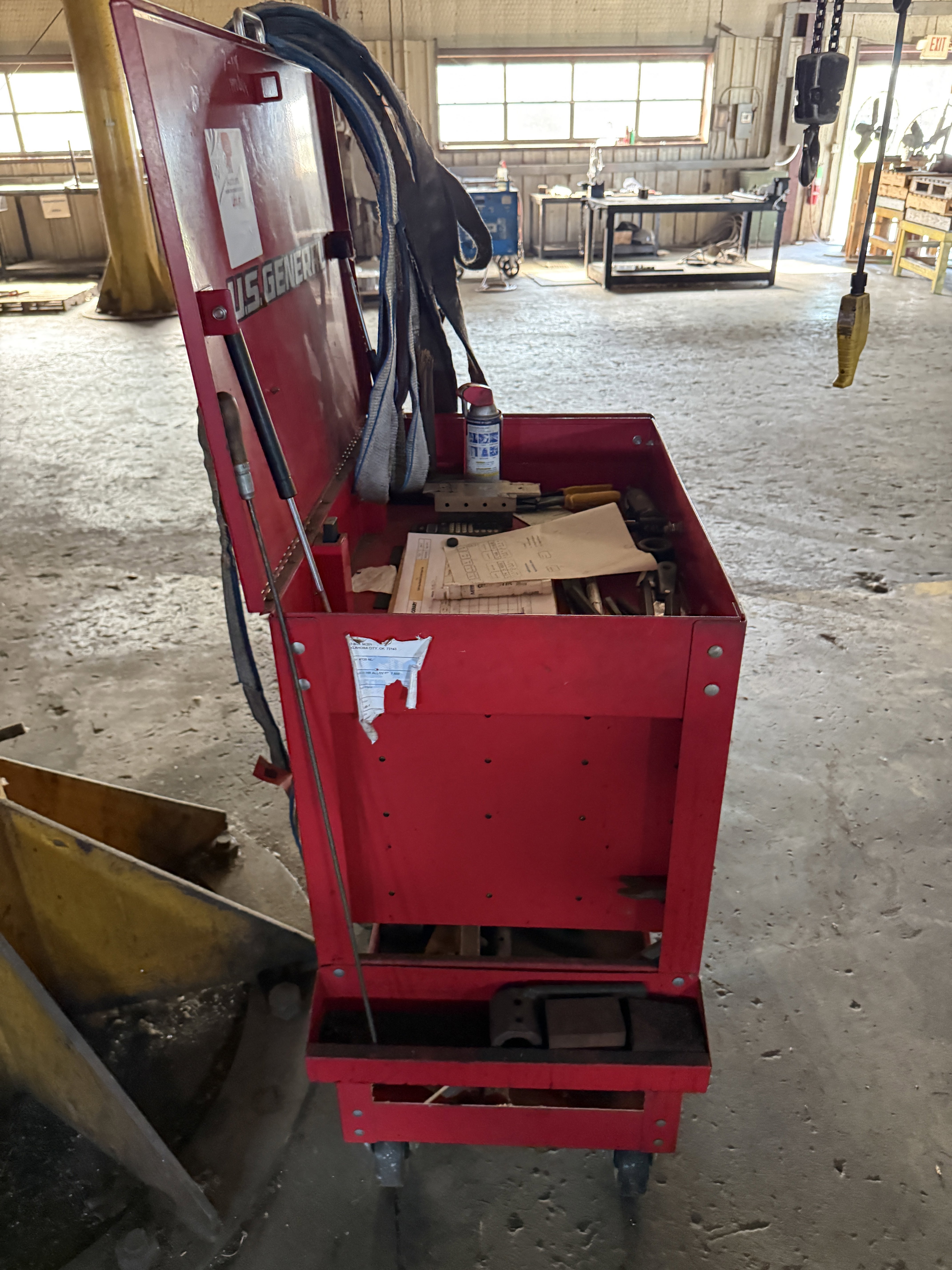 US General, 5-Drawer Rolling Toolbox - Image 2