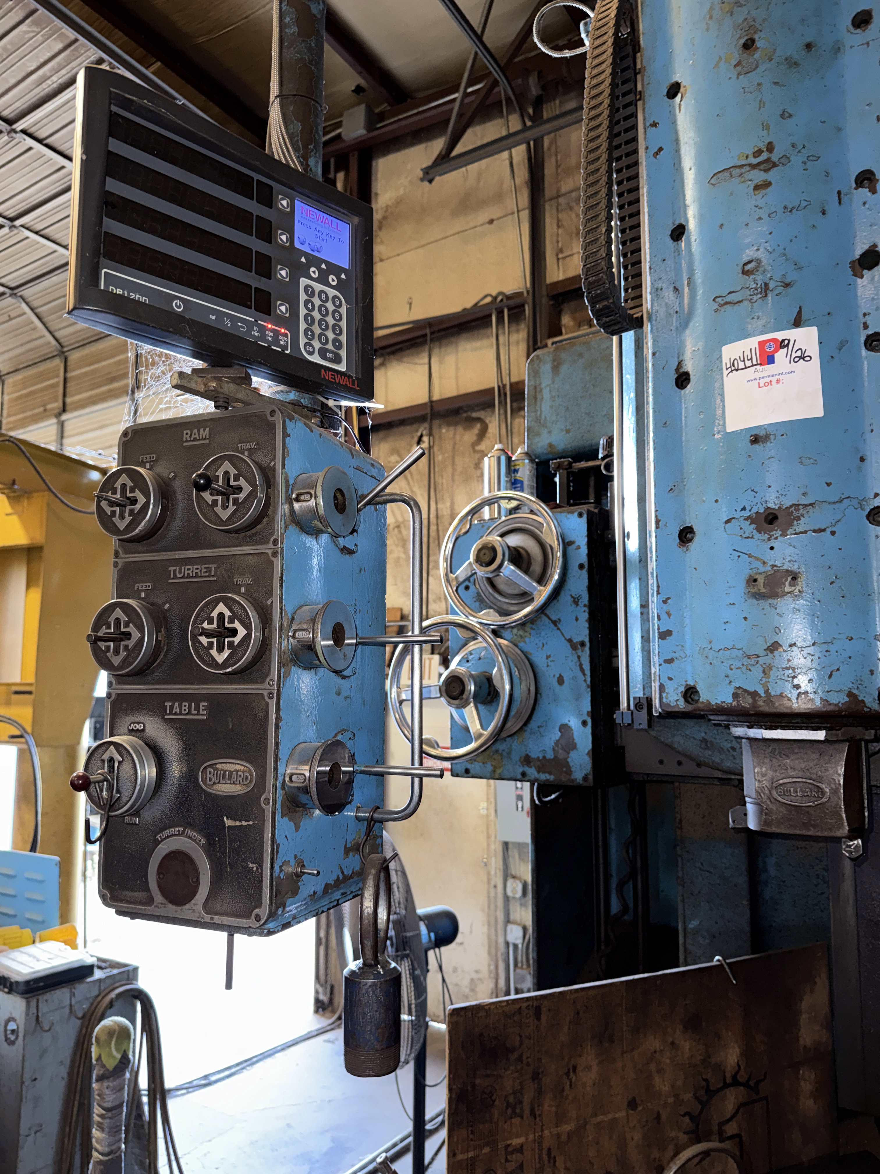 56" Bullard #Cutmaster-75, Vertical Turret Lathe - Image 2