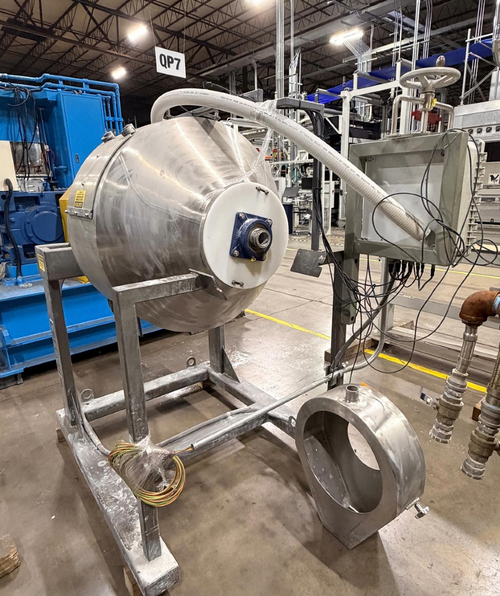 Munson Machinery #MX-5-SS, Rotary Batch Mixer, Stainless Steel, 460 V., 3ph - Image 4