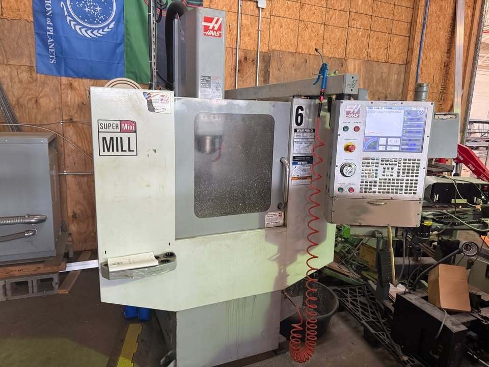 Haas #Super-Mini-Mill, CNC Vertical Machining Center, 16" X, 12" Y, 10" Z, 36" x 12" table, 15 HP, 10,000 - Image 2