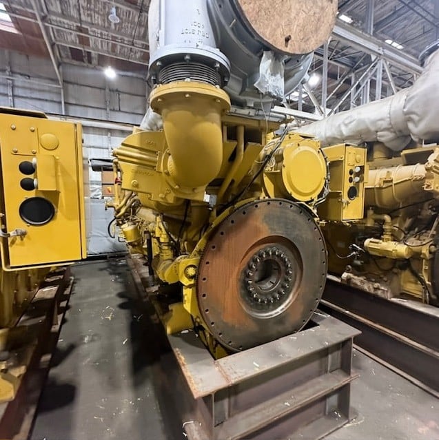 2420 KW Caterpillar #C280, Diesel Generator, 346/600 Volts, 900 RPM, 3PH - Image 4