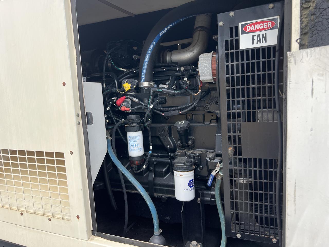 200 KW Baldor #IDLC200-3JD, diesel generator set, 120/208 Volts, John Deere 6068HF485 engine, sound - Image 10