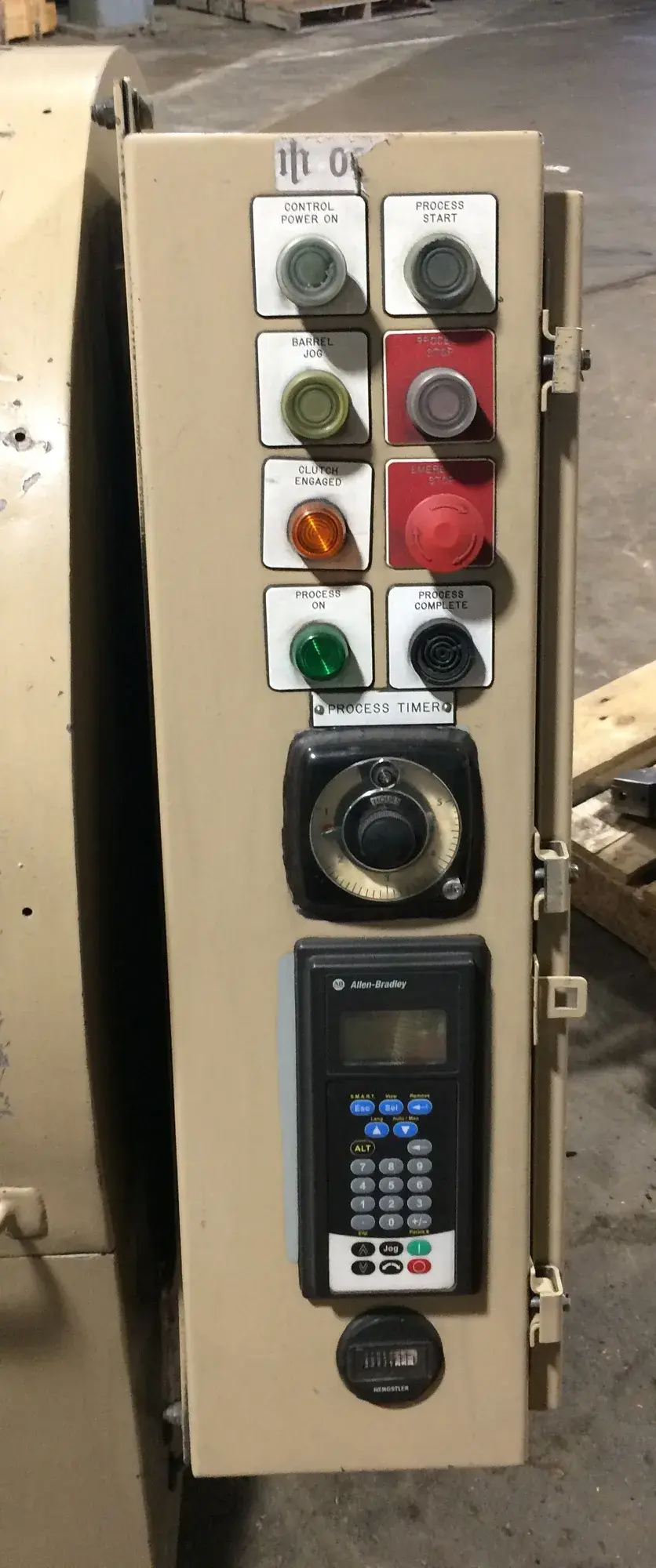 Roto-Finish #RCB-8, centrifugal barrel finishing machine, 1 cu.ft., 7" x 10" barrel, 180 RPM turret, 2 HP - Image 6