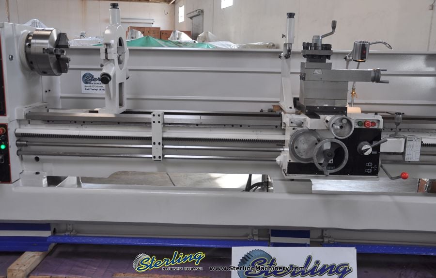 32"/41" x 120" Birmingham #YCL-32120, 3 & 4-Jaw chucks, 4-way tool post, #5MT, Steady Rest, 10 HP, new - Image 10