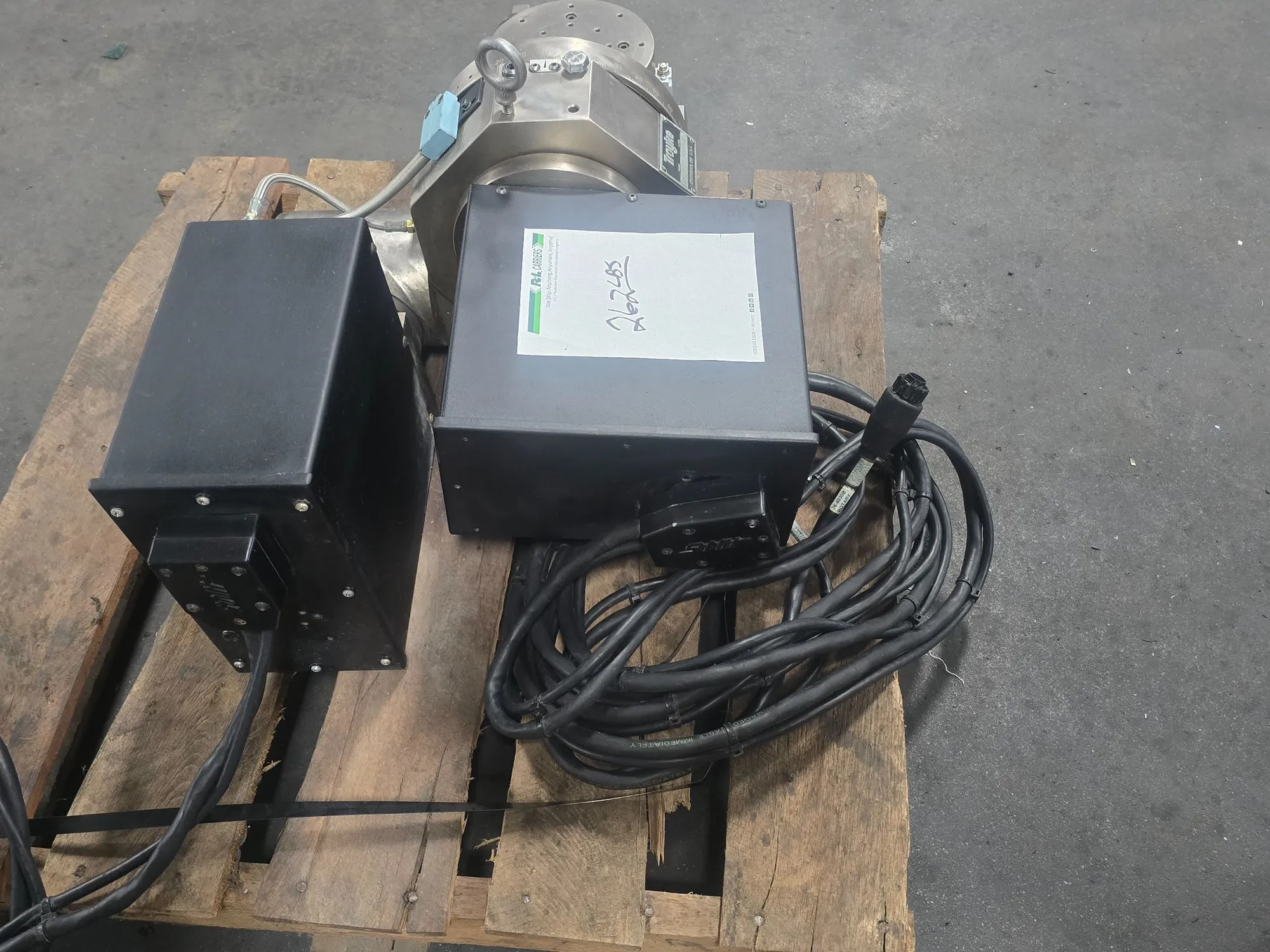 6.5" Troyke #L6.5-C, Rotary & Tilt Axis Table, 1.181" bore, 100 lb. capacity - Image 7