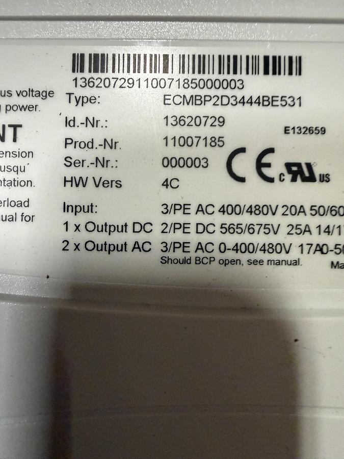 Kuka #KPP-600-20-2X40, Servo Drive and Power Pack for KRC4, 2 x 40 Amp output - Image 3