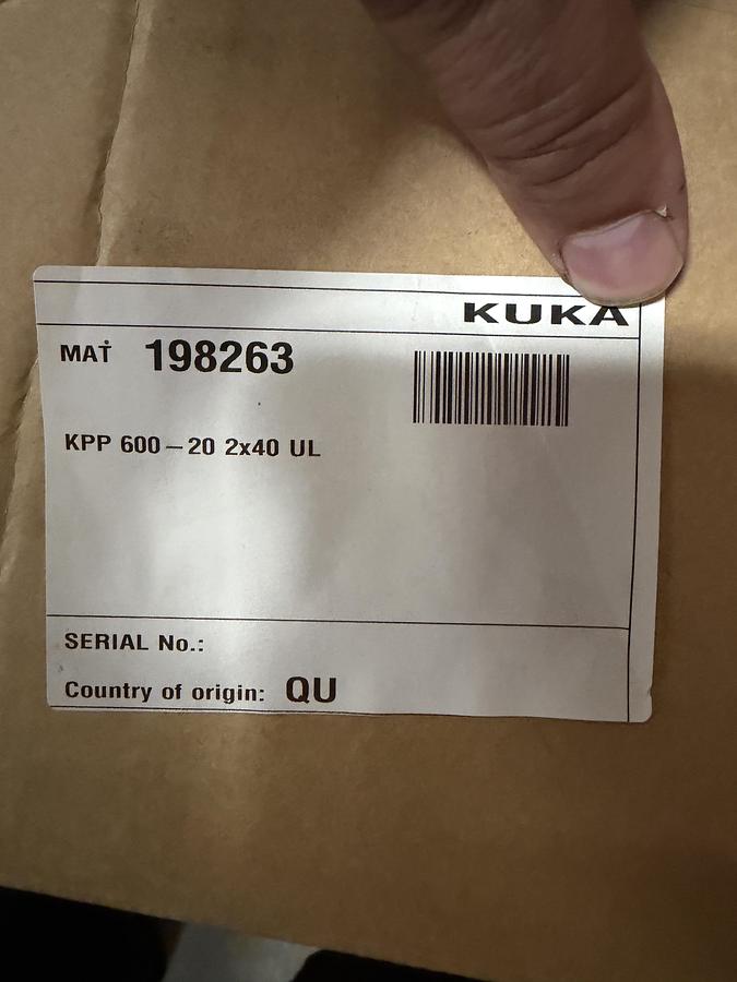 Kuka #KPP-600-20-2X40, Servo Drive and Power Pack for KRC4, 2 x 40 Amp output - Image 4