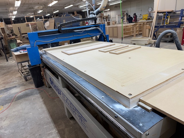 ShopSabre #RC8, CNC Router, 5' x10' vacuum table, 97" X, 51" Y, 9" Z, 3.25 HP, 1500 IPM, WinCNC Control - Image 2