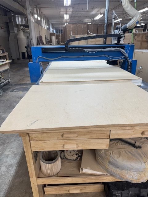 ShopSabre #RC8, CNC Router, 5' x10' vacuum table, 97" X, 51" Y, 9" Z, 3.25 HP, 1500 IPM, WinCNC Control - Image 6