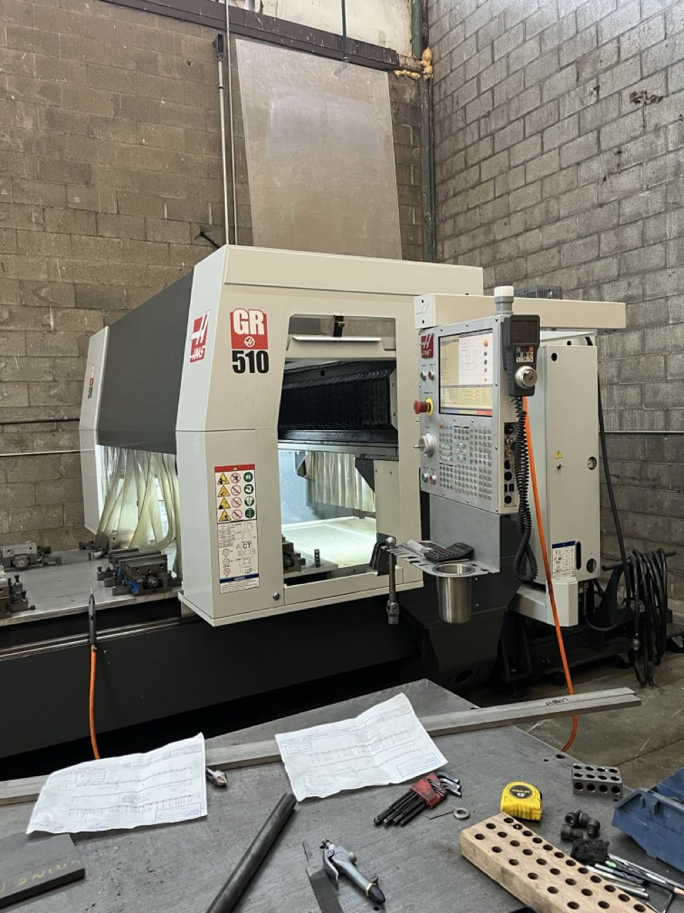 Haas #GR-510, Gantry Router, 122" x53" table, 121" X Travel, 61" Y Travel, 11" Z, 8000 RPM, 15 HP, CAT 40, 10 - Image 7