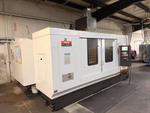 Mazak #VTC250D/50, CNC vertical machining center, 69.3" X, 25" Y, 25.6" Z, 6000 RPM, CAT 50, 30 HP, 24 - Image 8