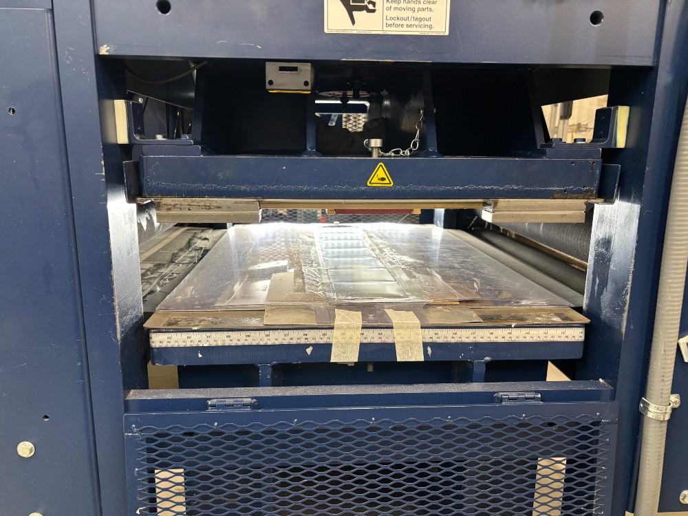 35 Ton, Ttarp #P3224M13GEVRFHRB. automatic steel rule die cutting press (flat bed press), 2022 - Image 8