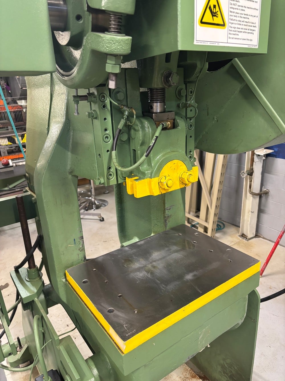 25 Ton, Rousselle #3F, OBI punch press, 3" stroke, 2" manual adjustment, Omnilink 805 PLC Control - Image 3