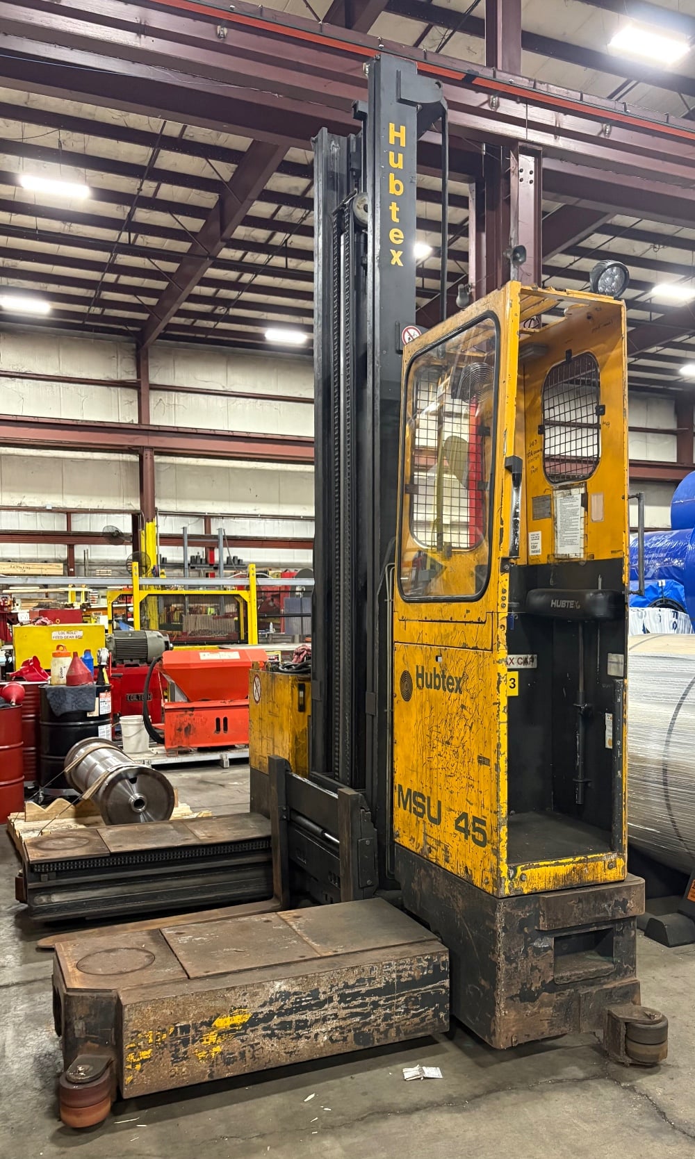 Hubtex MSU 45 Multi-directional Side-loader, 10,000 Lbs. Capacity, Electric, 2007 - Image 1