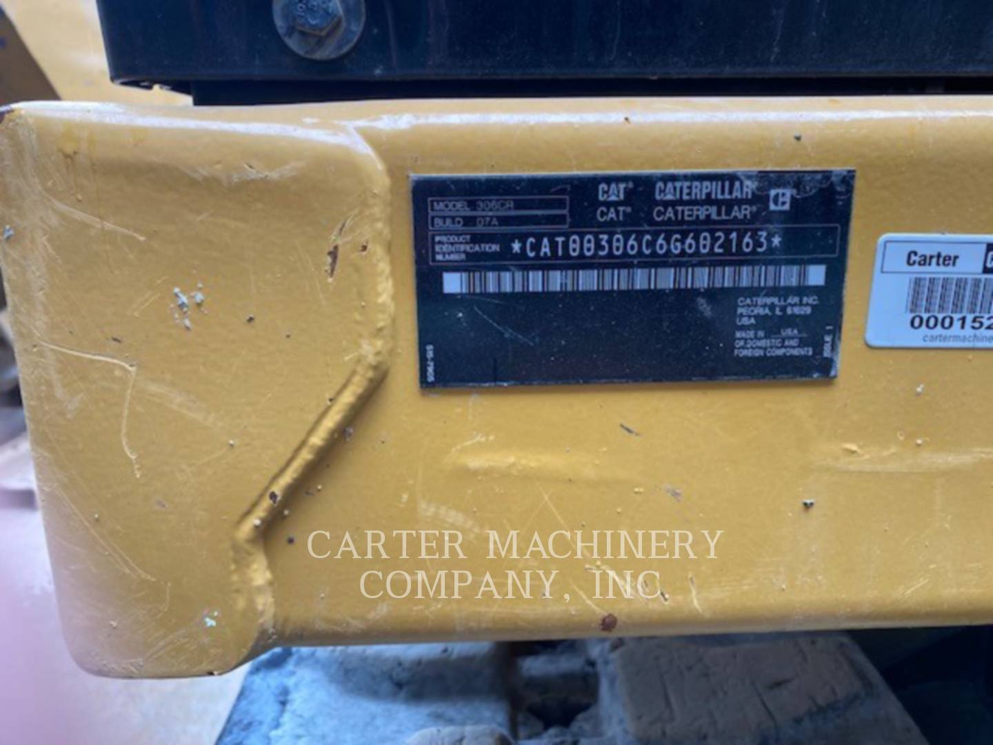Caterpillar 306-07CR, 1177 hours, S/N: 6G602163, 2021 - Image 6