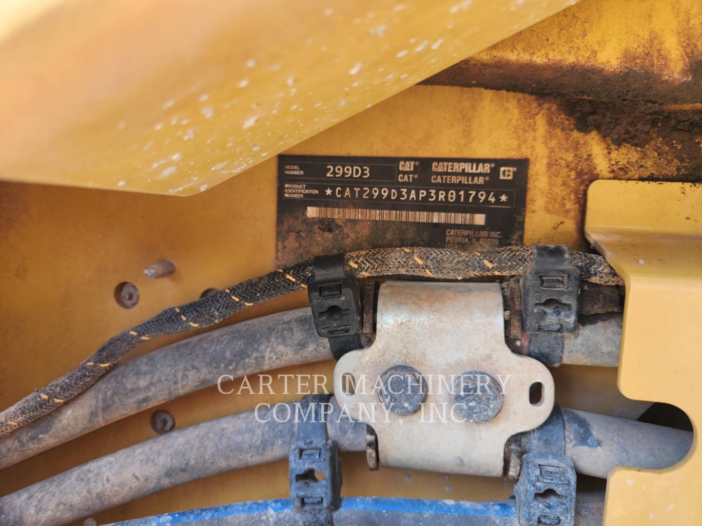Cat 299D3, Skid Steer Loader, 2471 hours, S/N: P3R01794, 2023 - Image 6