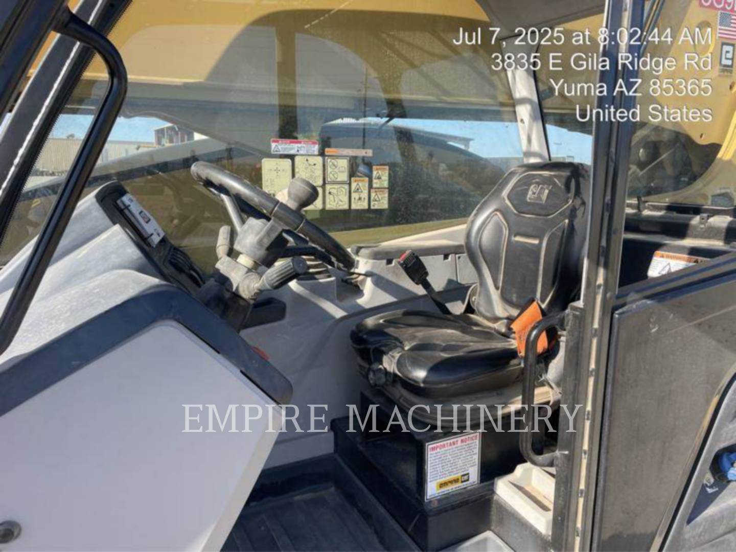 Cat TL1255D, Telehandler, 3564 hours, S/N: ML700723, 2017 - Image 2