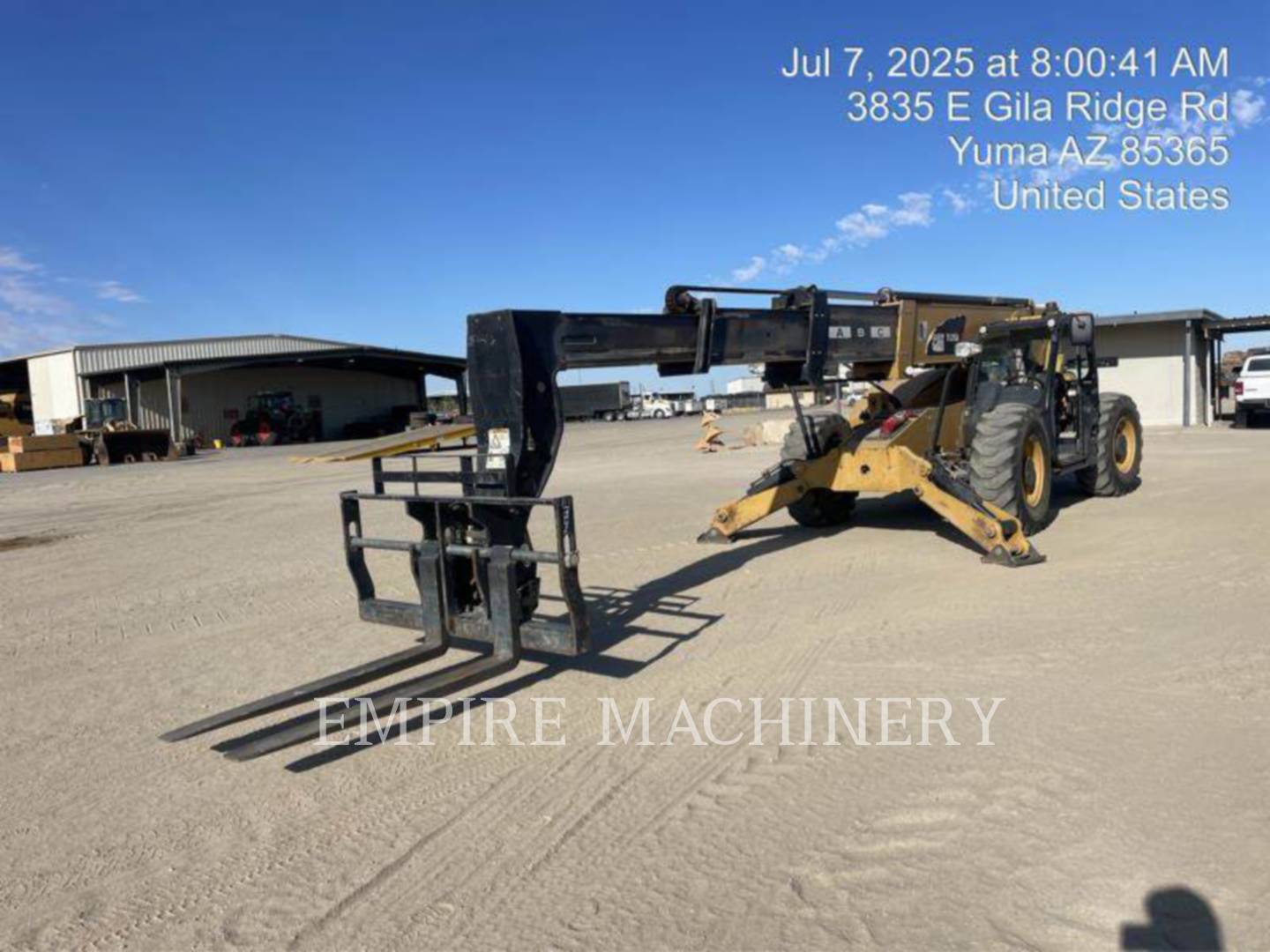 Cat TL1255D, Telehandler, 3564 hours, S/N: ML700723, 2017 - Image 3