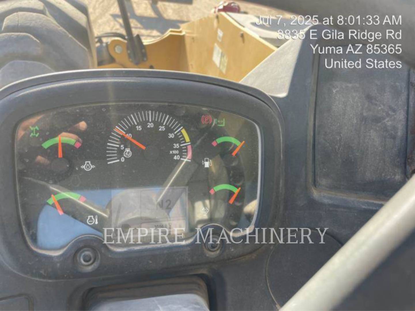 Cat TL1255D, Telehandler, 3564 hours, S/N: ML700723, 2017 - Image 4