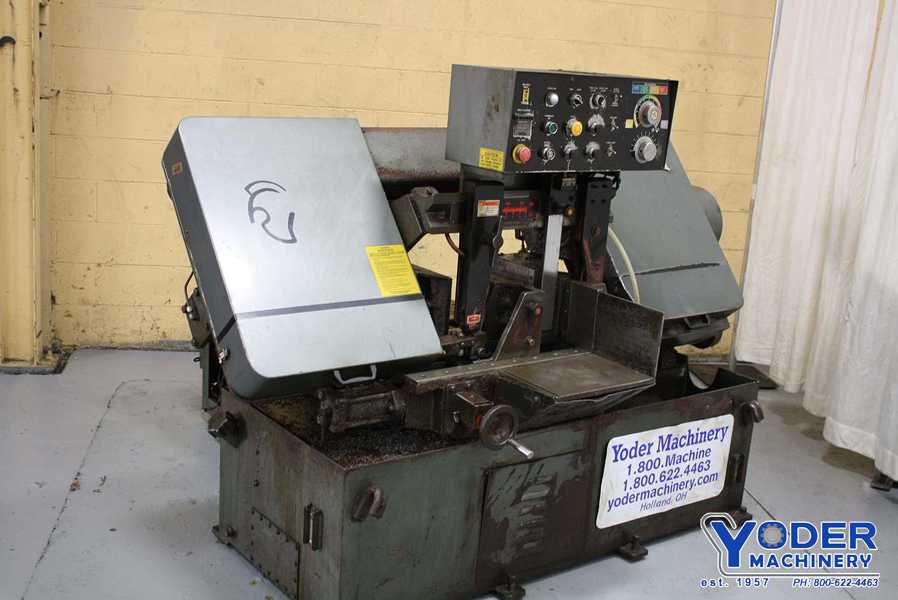 13" x 14" Marvel #PA13/2, horiz.automatic band saw, 13' 6" x1-1/4" x.042" blade, 1999, #67076 - Image 2