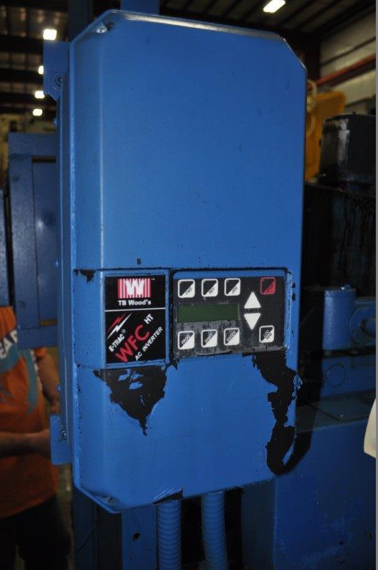 12" x .025" Littell #212-17PD, 17-roll straightener, entry & exit pinch rolls, Lincoln lube system, good - Image 6