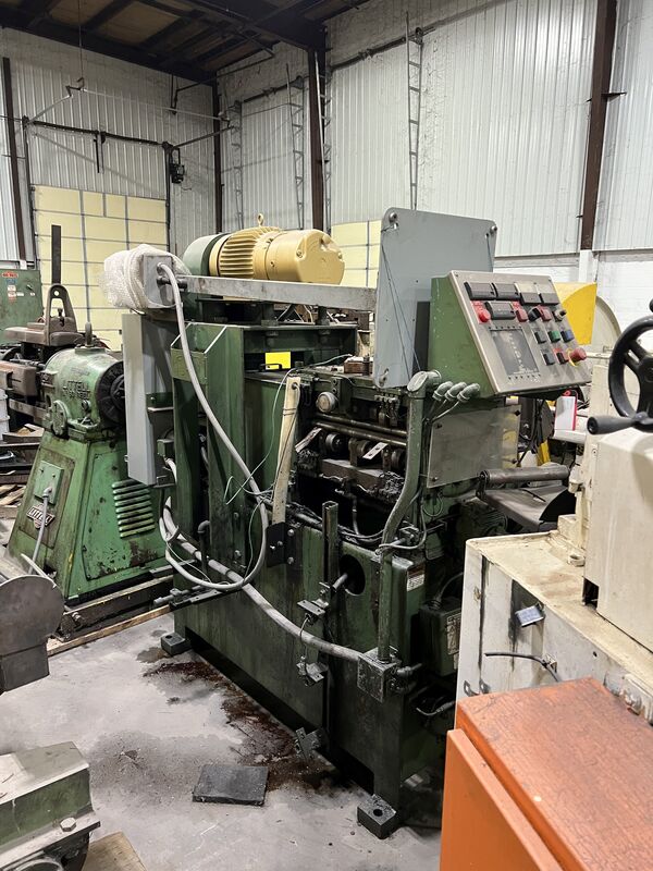 16" x .045" Herr Voss #VMLB20/1.156-17/3, precision leveler, 17 work rolls (9 over 8), 200 FPM, 10 HP, #13695J - Image 1