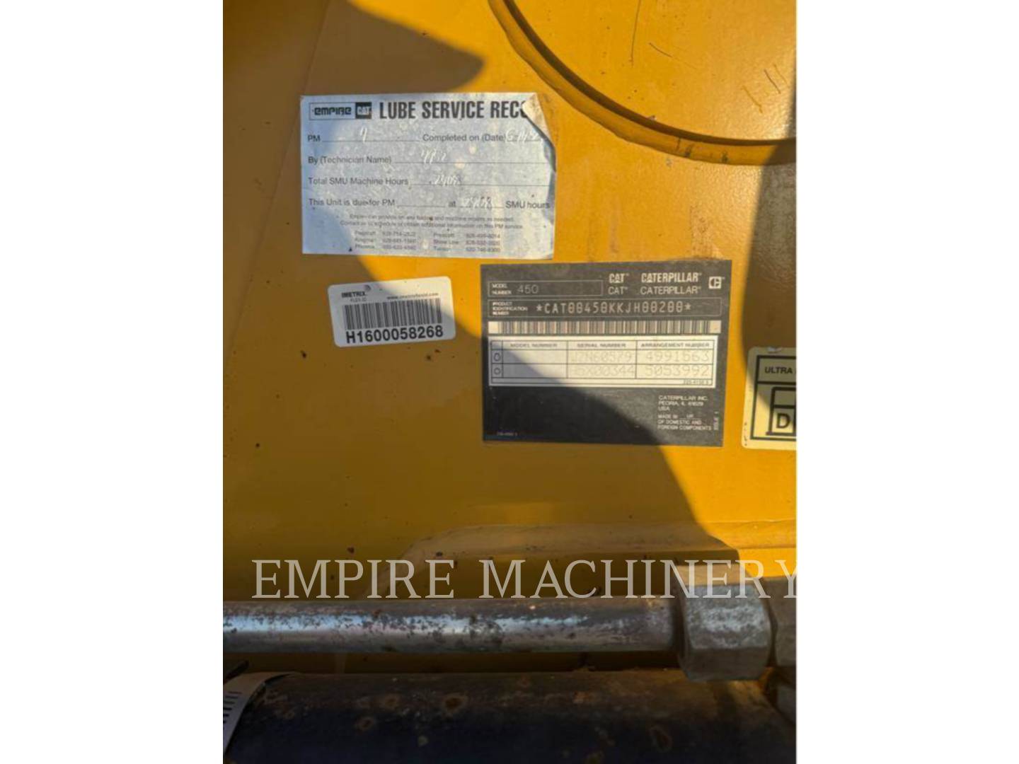 Cat 450-074EOP, Backhoe Loader, 2873 hours, S/N: KJH00200, 2019 - Image 4