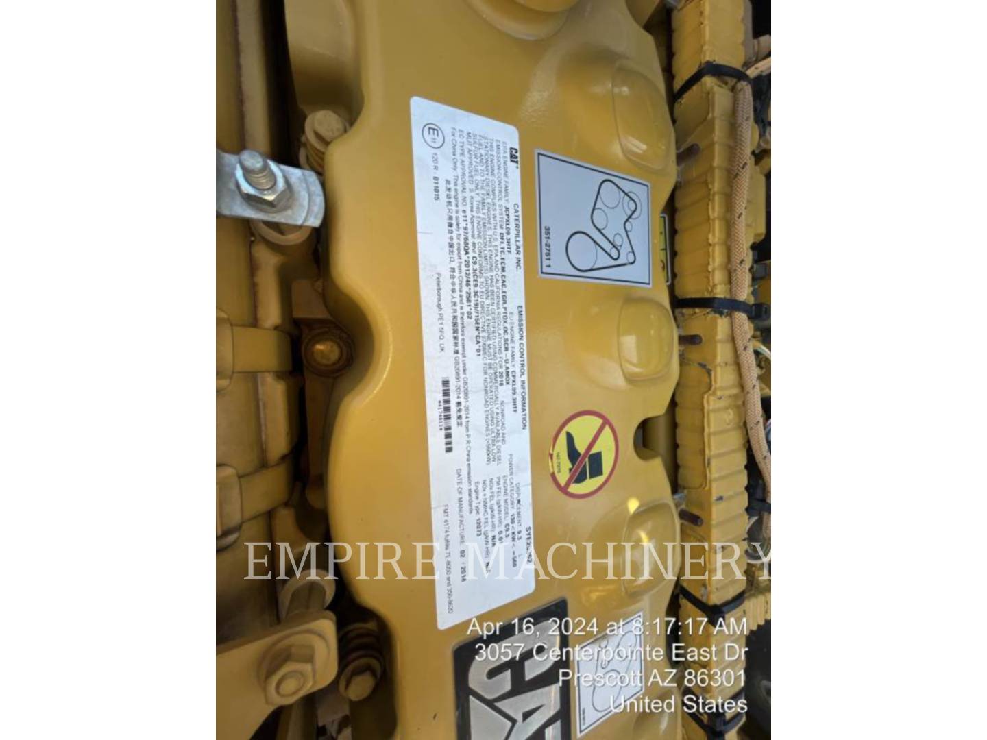 Caterpillar 336FL XE, 5441 hours, S/N: DFY20036, 2018 - Image 8
