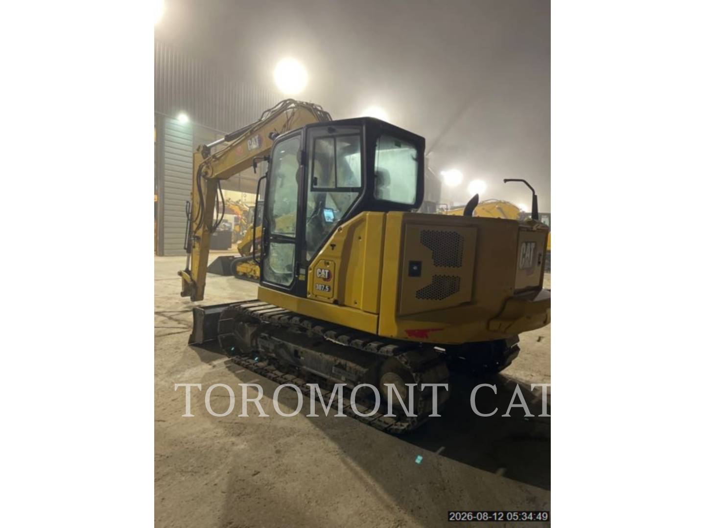 Cat 307.5, Mini Excavator, 2320 hours, S/N: GW703156, 2022 - Image 3