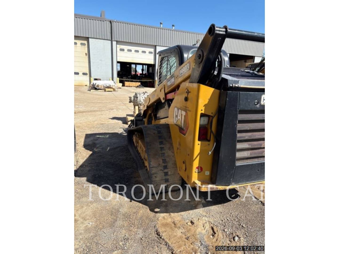 Cat 299D3, Skid Steer Loader, 1619 hours, S/N: DY902102, 2020 - Image 4