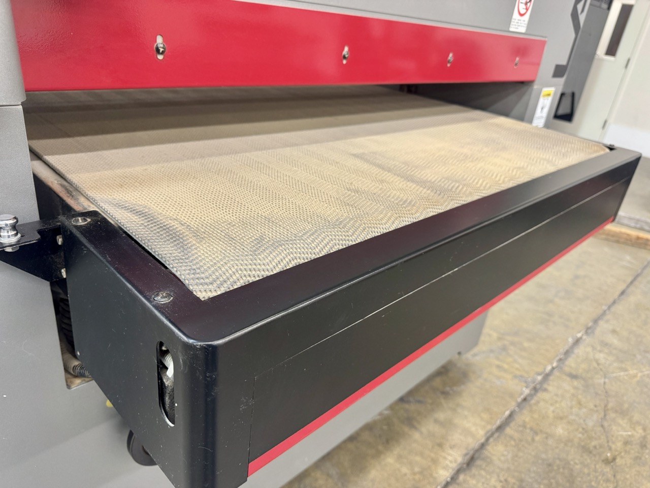 43" x 75" Laguna #Pro-43-2RK, 2-head wide belt sander, 25 HP, 8" roller and 4" roller/platen heads, 1/4"-5.9" - Image 3