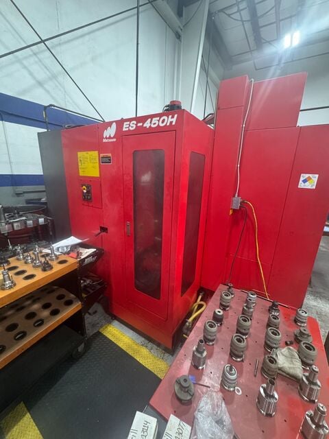 Matsuura #ES-450H, CNC horizontal machining center, 1997 - Image 3