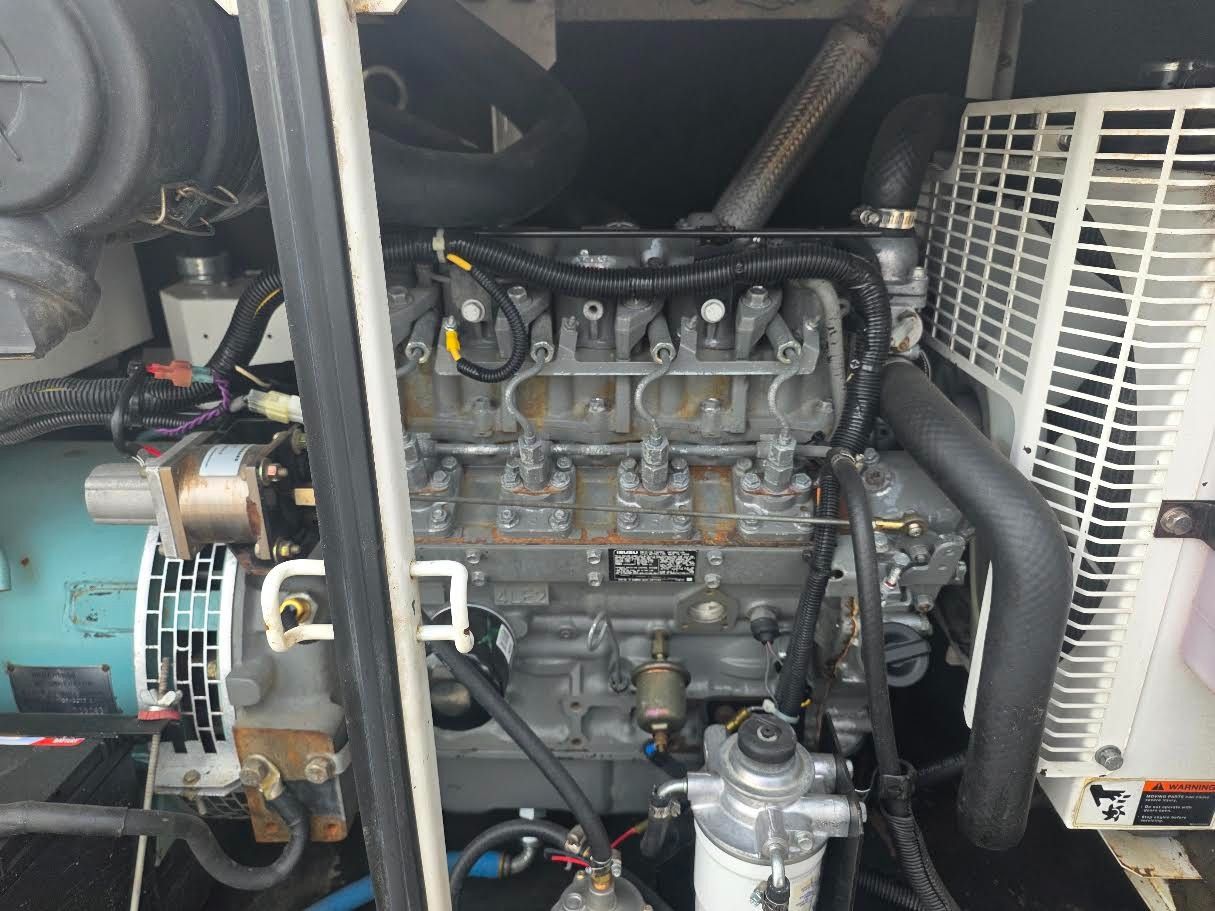 20 KW Multiquip #DCA-20SPXU2, diesel generator set, 120/240 Volts, 1-phase, 30 HP @ 1800 RPM, Isuzu 4LE2 - Image 6