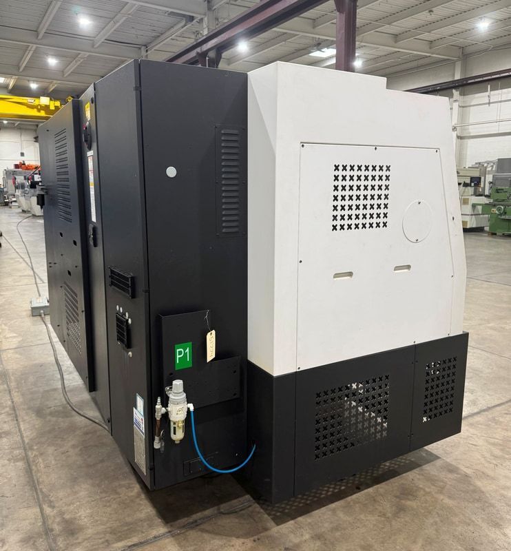30.7" x 15" Hyundai Wia #KIT60G, Fanuc i, 3600 RPM, 12" Bison Set-Tru 3565-12 3-jaw self centering chuck, 2018 - Image 9